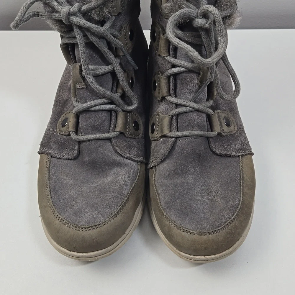 Sorel Explorer Joan Women's Gray Boot